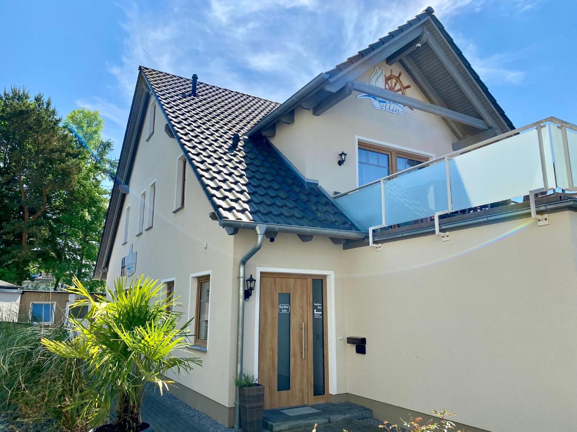 Kapitaenshaus Sellin Mit Sauna Und Kamin Exterior foto